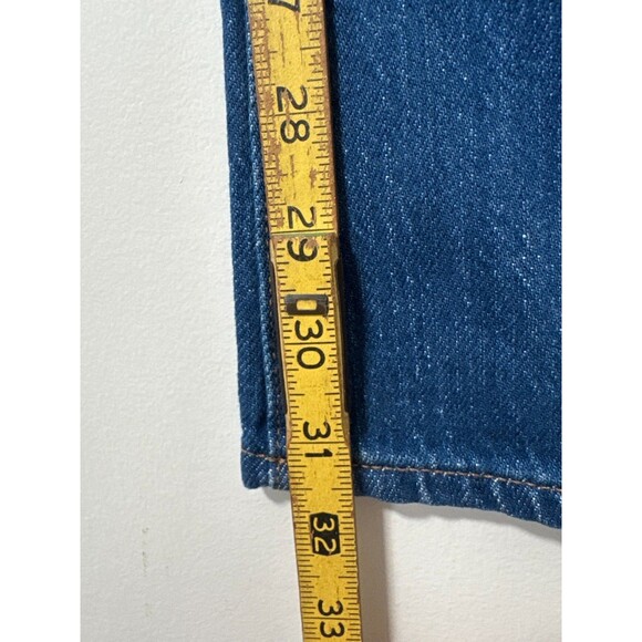 Madewell High Rise Flare Jeans Size 27 NWT Dark Wash Wide Leg 11” Rise $128 Reta - Picture 10 of 12